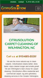 Mobile Screenshot of carpetcleanerswilmington.com